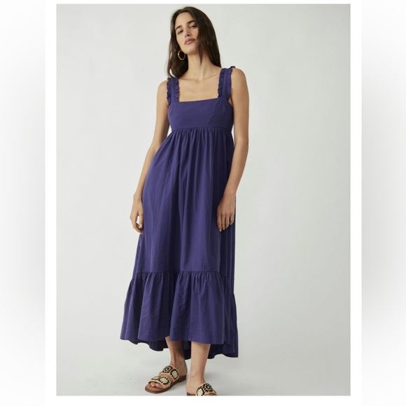 Free People Dresses & Skirts - NWT free people Blue Depth Isabella Maxi Dress